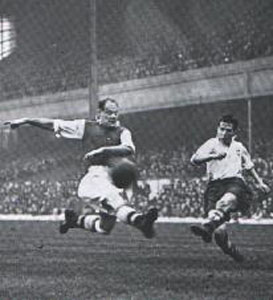 George Male in Arsenal colours